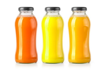 orange juice   bottles