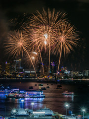 PATTAYA INTERNATIONAL FIREWORKS FESTIVAL 2019.