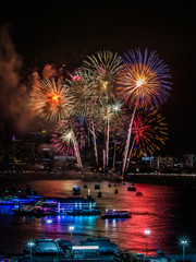 PATTAYA INTERNATIONAL FIREWORKS FESTIVAL 2019.