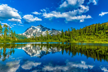 Picture Lake Reflection