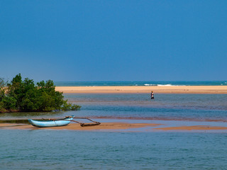 boat on the sea