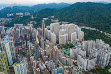 Obraz premium Hong Kong city downtown