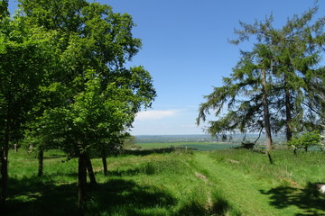 The rolling hills of the Dunstable Downs - Whipsnade, Bedfordshire, England, UK