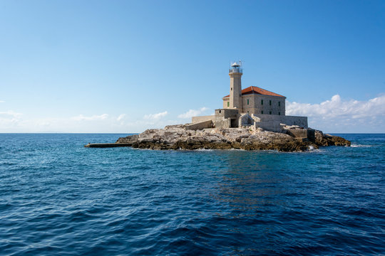 Mulo lighthouse in Croatia