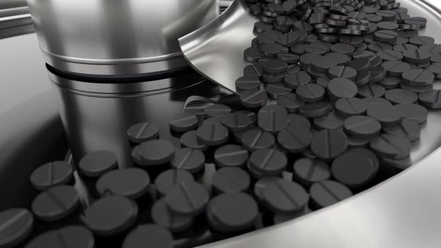 Activated carbon production. Air and water cleaning filters. Conveyor