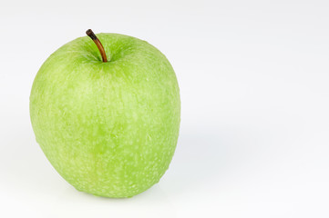 One green apple