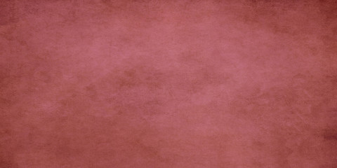 Red wide grunge effect texture.