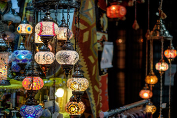 lanterns at bazaar