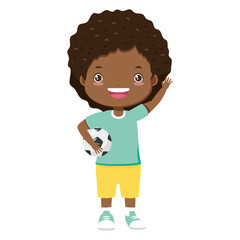 boy with soccer ball