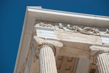 A hot day on the Acropolis of Athens, Greece, June 2019.