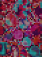 Obraz premium pink and purple colorful abstract backgrounds in circles and polka dots