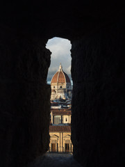 Firenze da uno scorcio