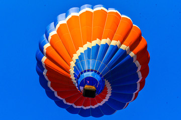 colorful hot air balloon in the sky