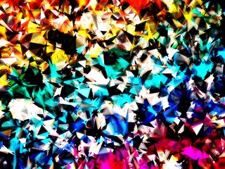 colorful poly morph triangles abstract colorful shapes background patterns