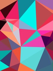 colorful poly morph triangles abstract colorful shapes background patterns