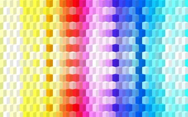 isometric minimal abstract cubes and squares colorful backgrounds textures patterns