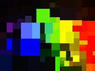 isometric minimal abstract cubes and squares colorful backgrounds textures patterns