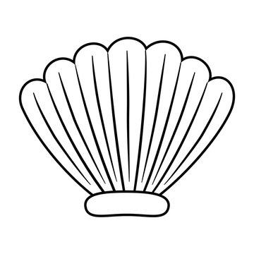 Isolated sea shell design vector illustration