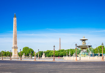 パリ　コンコルド広場
