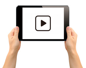 タブレットで動画を再生する