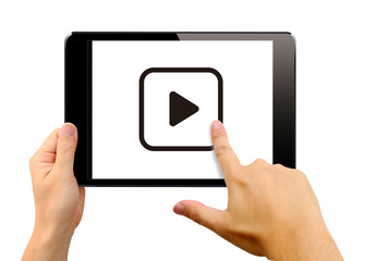 タブレットで動画を再生する