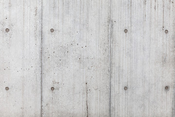 Raw gray concrete wall of a new building
