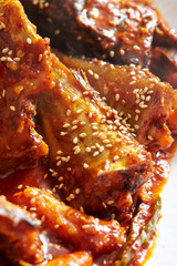 Spicy braised fish with sesame 