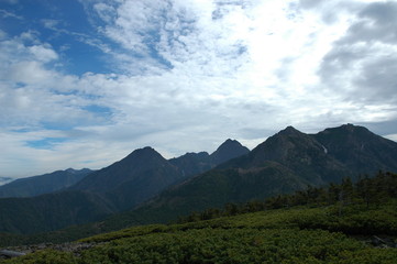 Fototapeta premium 八ヶ岳登山