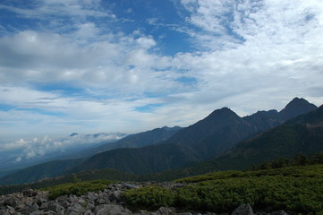 Fototapeta premium 八ヶ岳登山