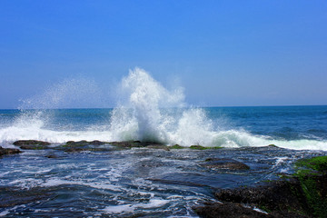 Waves on the beach