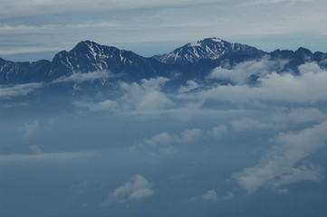 Obraz na płótnie Canvas 八ヶ岳登山