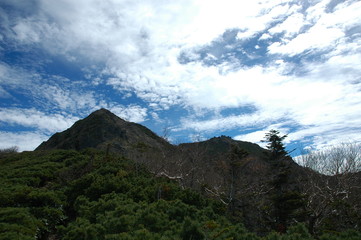 Fototapeta na wymiar 八ヶ岳登山