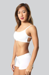 Fototapeta premium woman in sportwear
