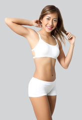 Fototapeta premium woman in sportwear