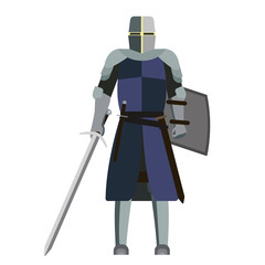 Knight geometric illustration isolated on background