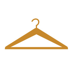 Hanger geometric illustration isolated on background