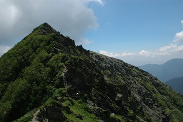 北岳登山