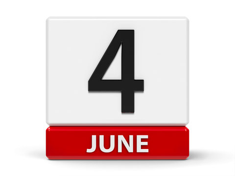 Cubes calendar 4th June