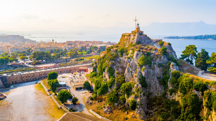 Panoramic view of Kerkyra, capital of Corfu island © Aleh Varanishcha