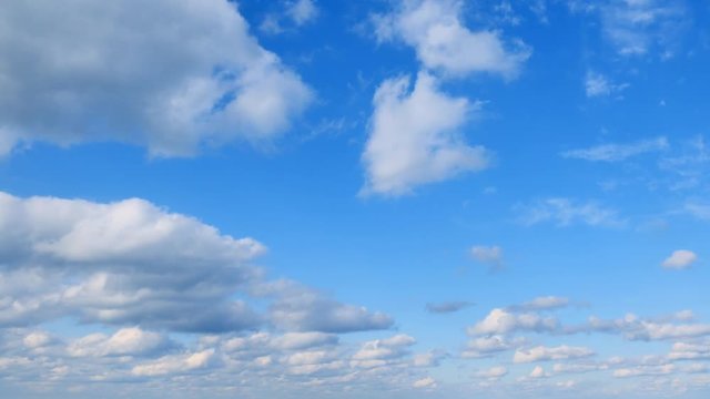 青空　タイムラプス