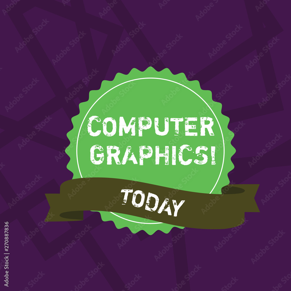 Fototapete handwriting text writing computer graphics. conceptual photo visual representations of data displaye