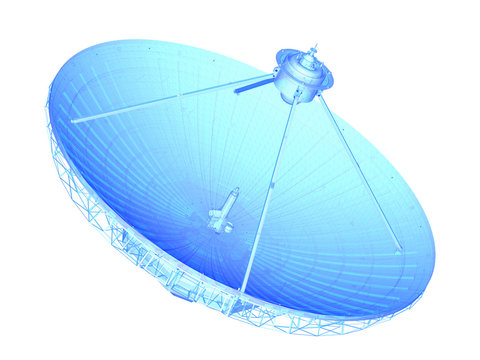 recommend clip art: Satellite dish wireframe