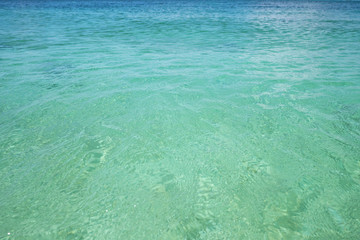 Ripples of the sea surface