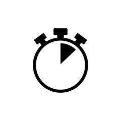 Stopwatch icon vector