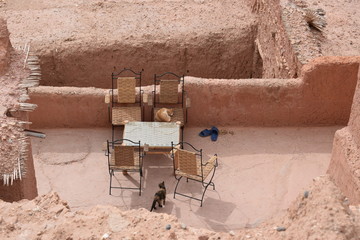Ait Ben Haddou Kasbah, Maroko, Afryka, Sahara © Urszula