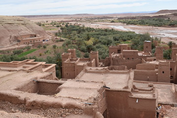 Ait Ben Haddou Kasbah, Maroko, Afryka, Sahara © Urszula