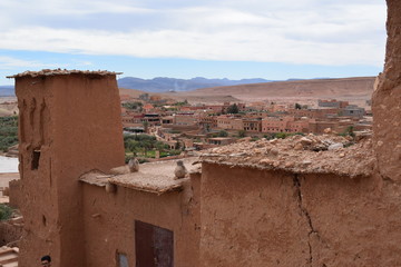 Ait Ben Haddou Kasbah, Maroko, Afryka, Sahara © Urszula