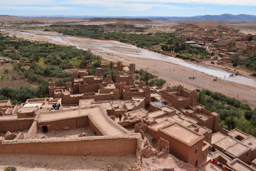 Ait Ben Haddou Kasbah, Maroko, Afryka, Sahara © Urszula