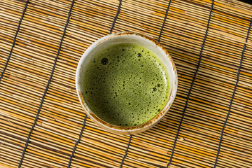 抹茶　茶道　Traditional beauty green tea of ​​Japan
