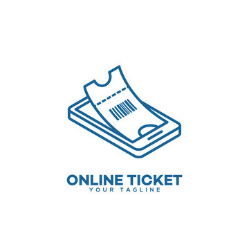 Online ticket logo